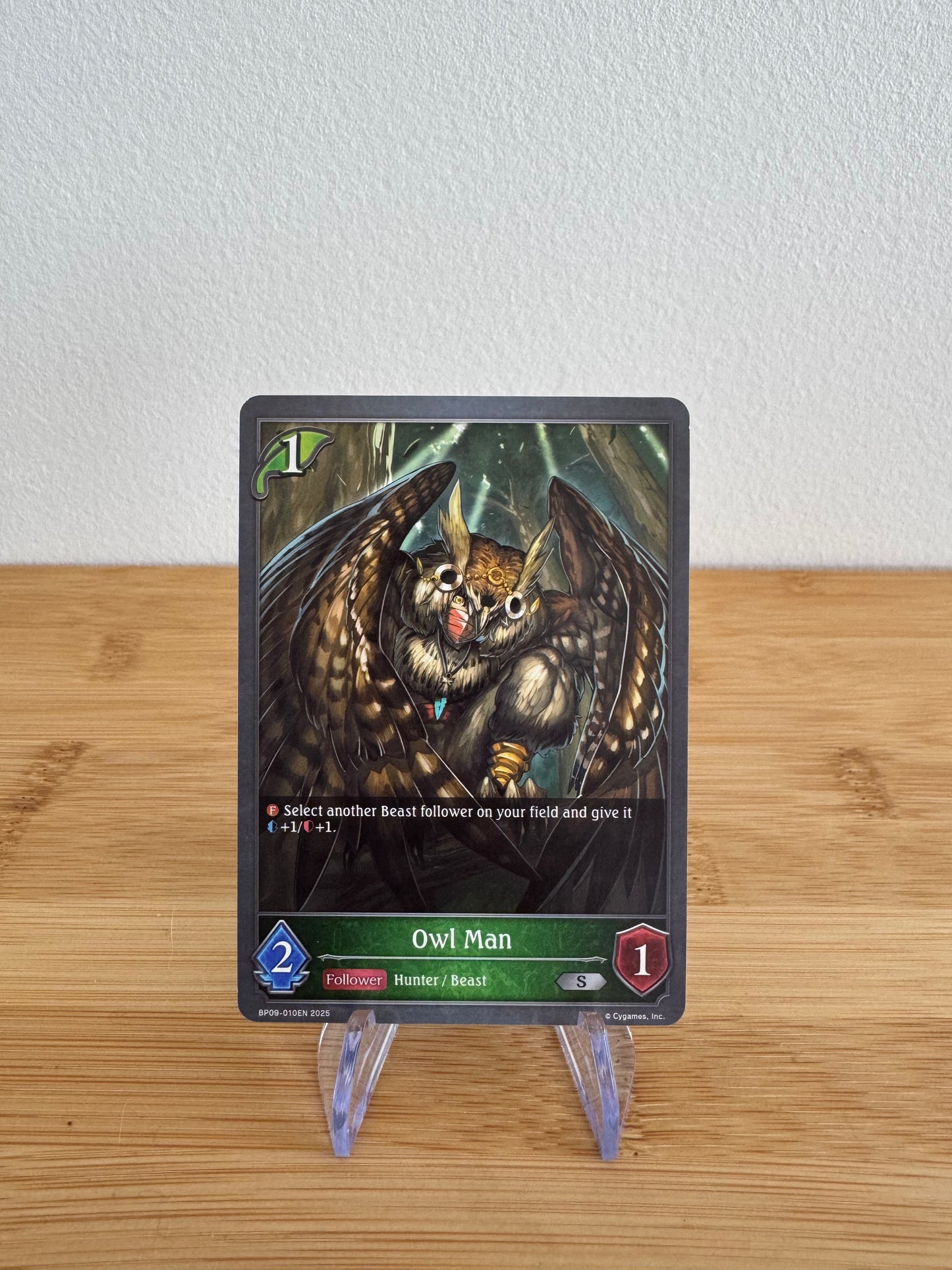 BP09-010EN Owl Man Duet of dusk and dawn anglais