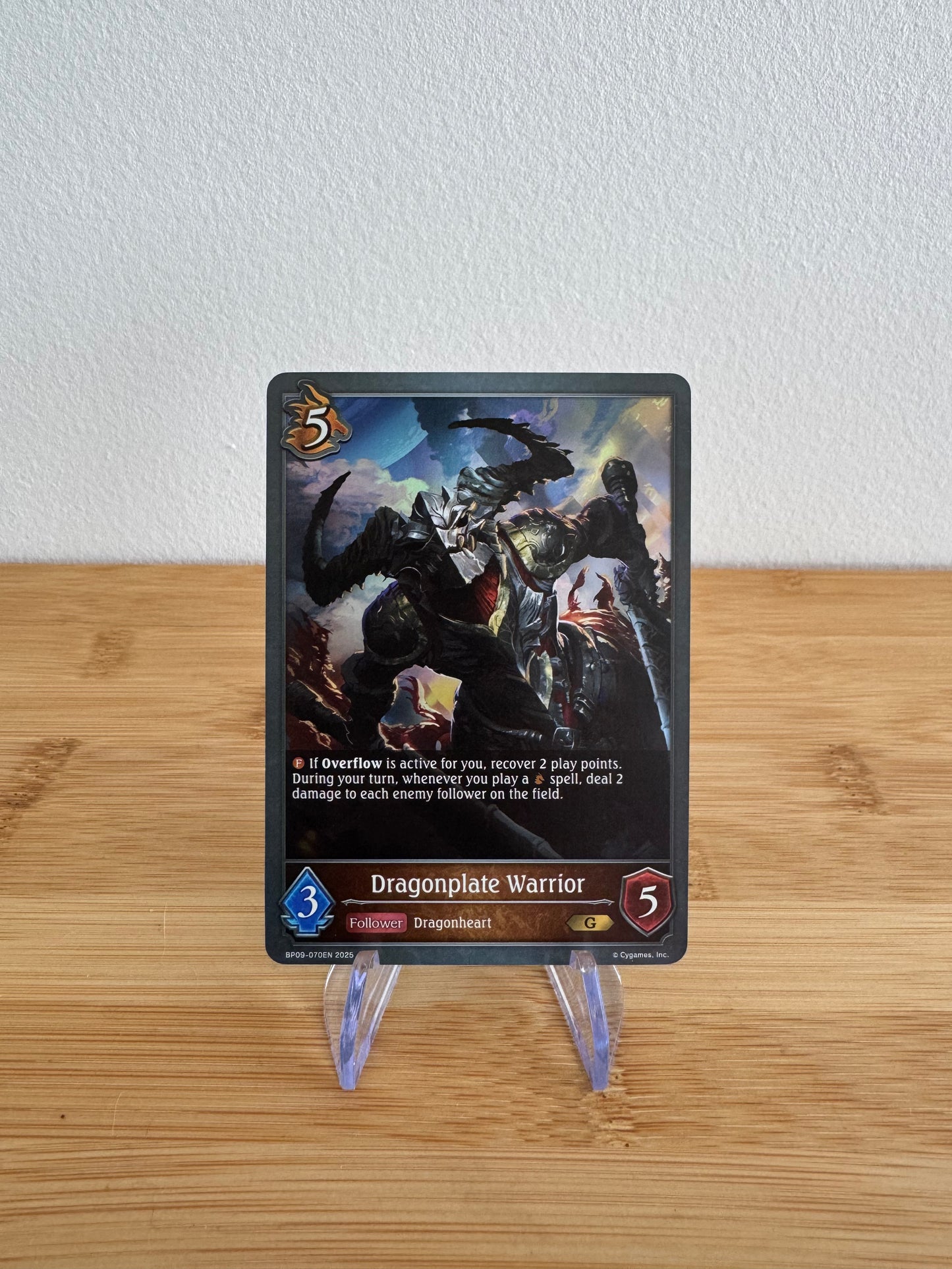 BP09-070EN Dragonplate Warrior duet of dusk and dawn anglais