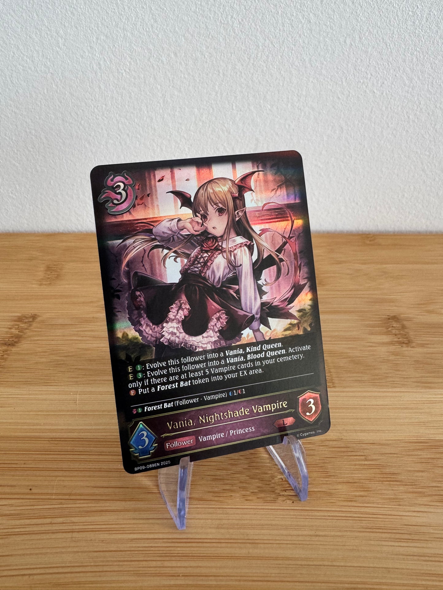 BP09-089EN Vania, Nightshade Vampire duet of dusk and dawn anglais