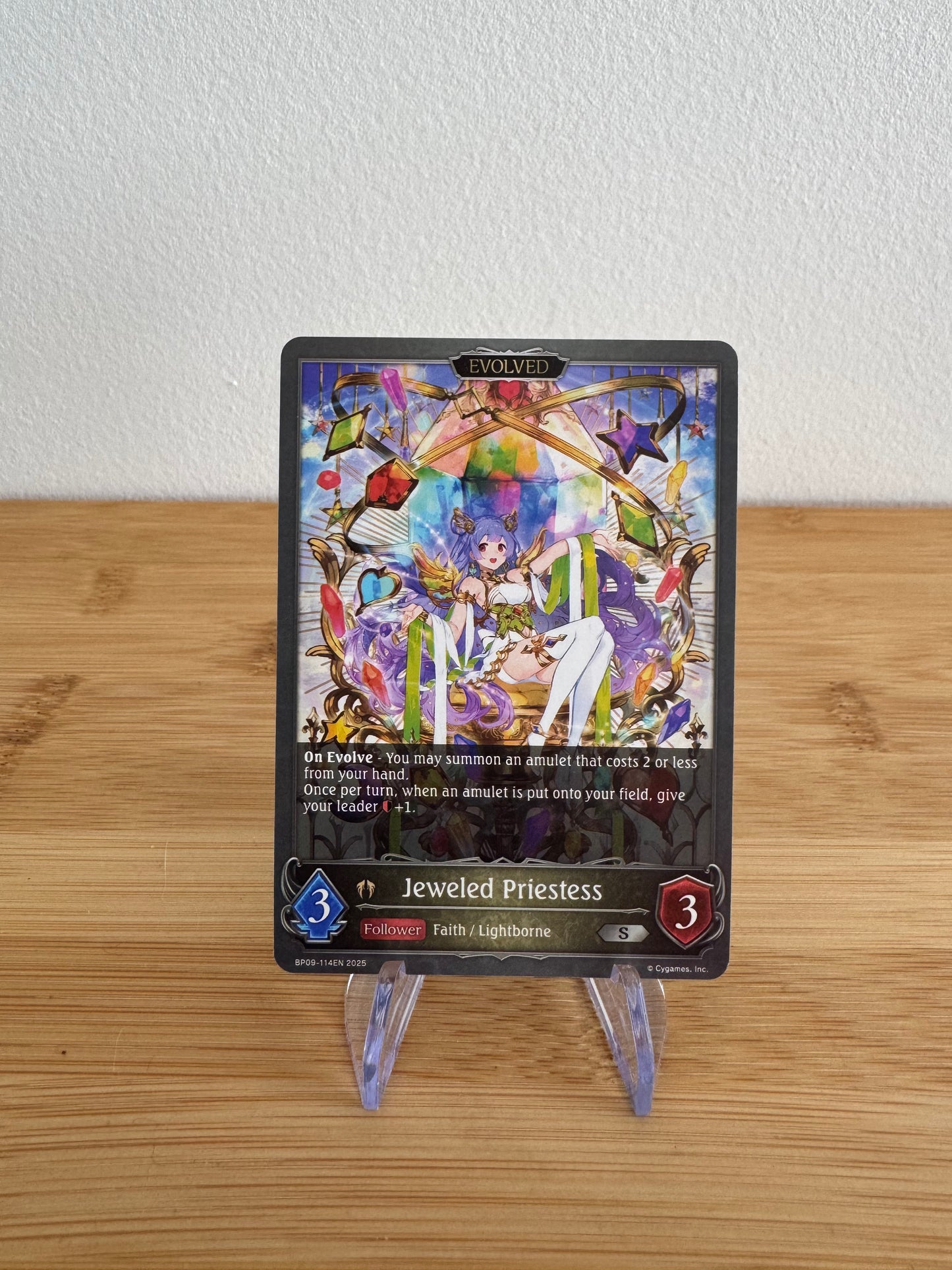 BP09-114EN Jeweled priestess evolved duet of dusk and dawn anglais