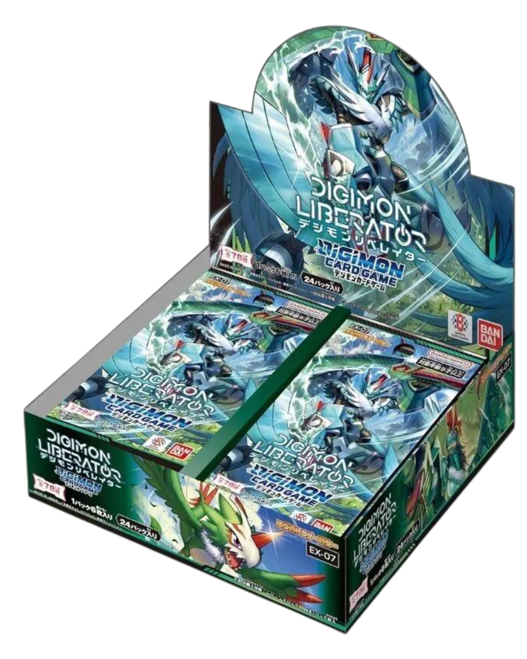 Digimon Card Game Boite de 24 Boosters EX07 Liberator