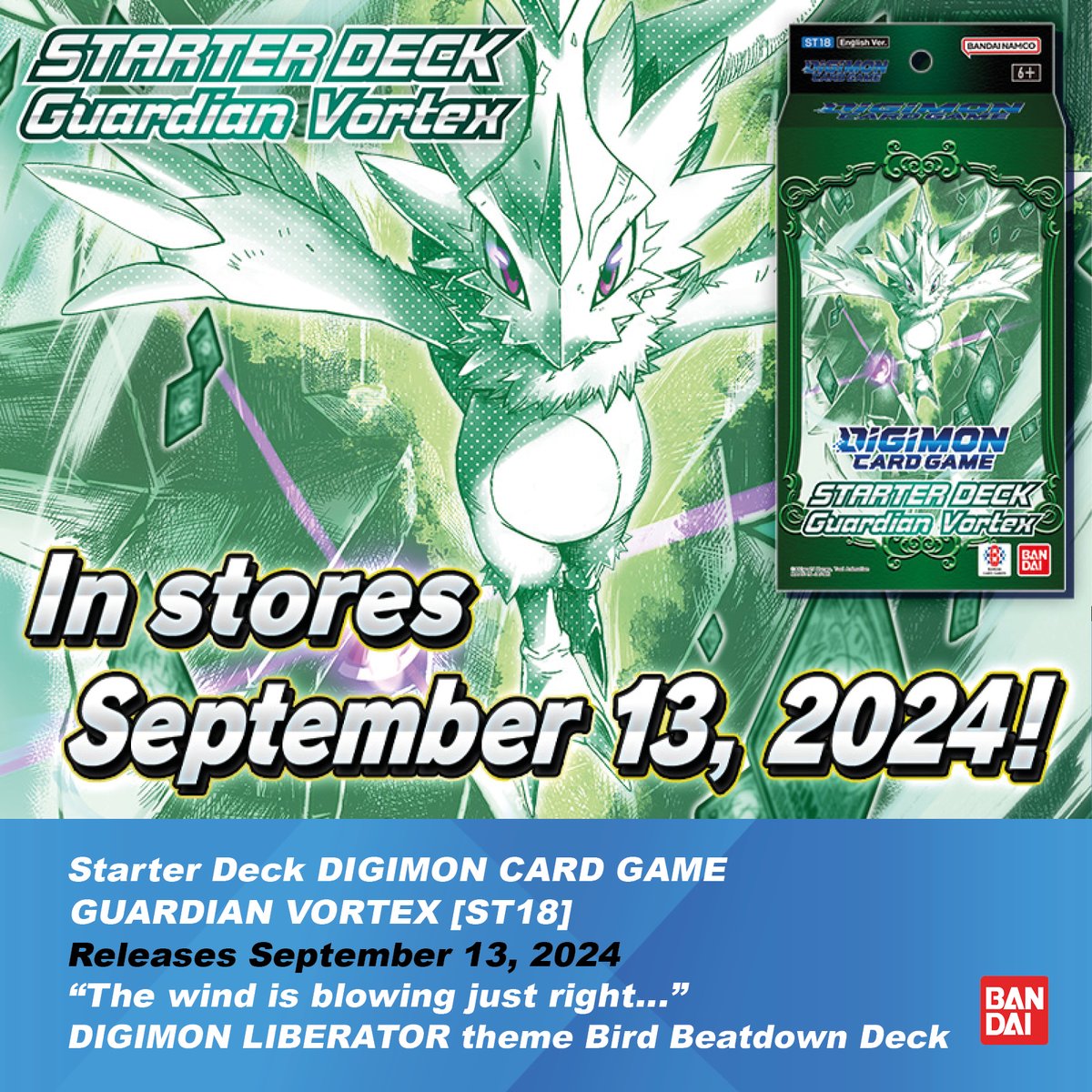 Digimon - Starter Deck - Guardian Vortex ST18