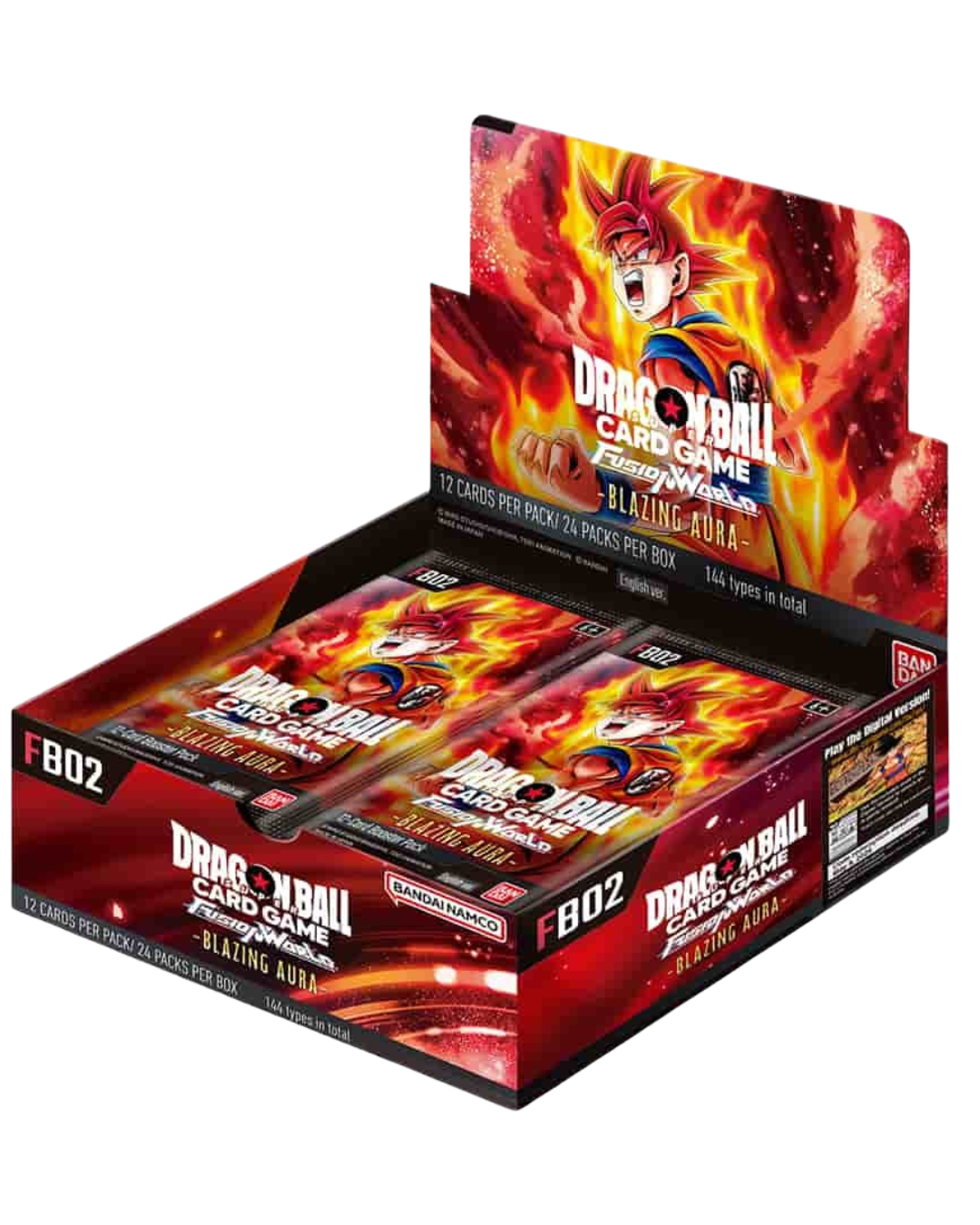 Dragon ball Super Card Game Fusion World - FB02 - Display - Blazing Aura