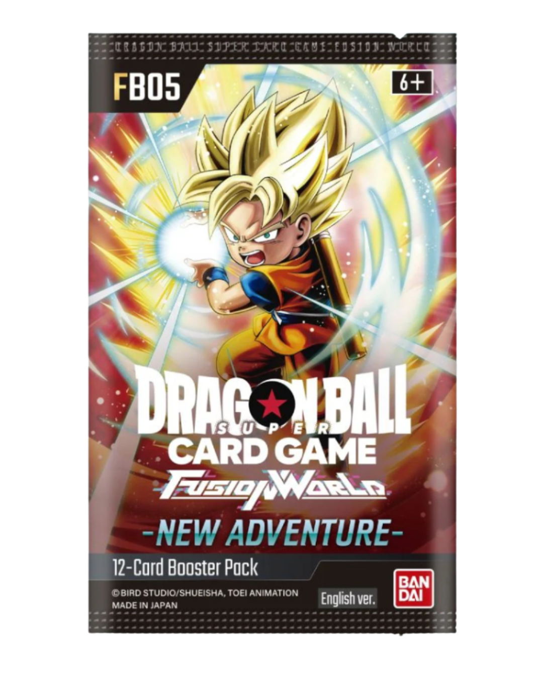Dragon Ball Super Card Game Fusion World Display FB05 New Adventure