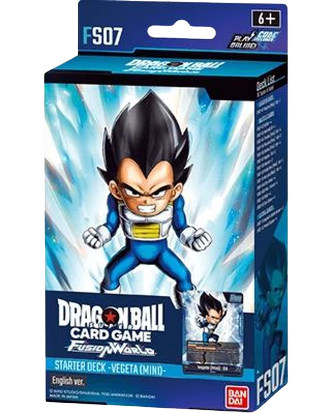 Dragon Ball Super Card Game Fusion World Starter Deck FS07 Vegeta Mini