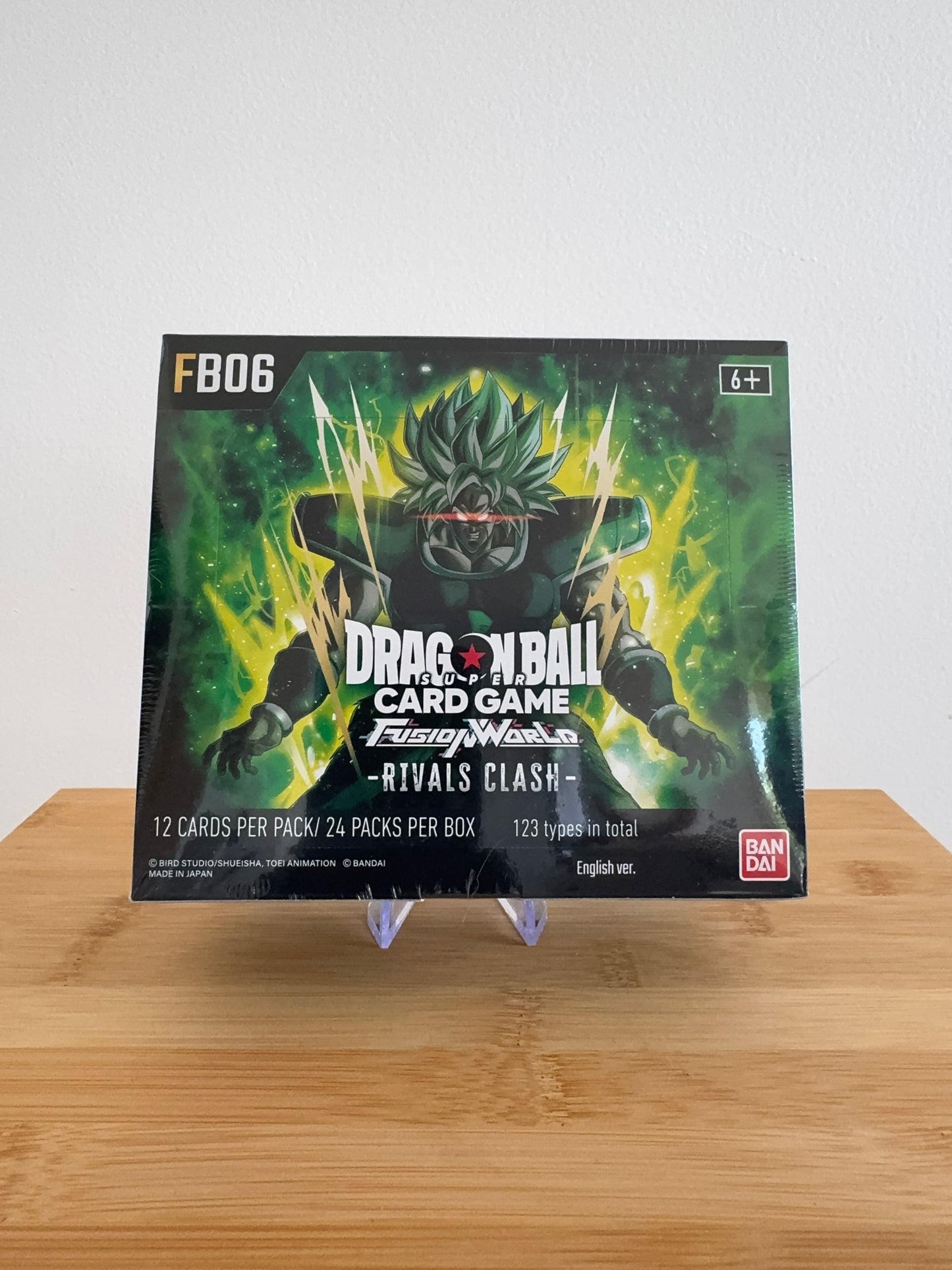 Dragon Ball Super Card Game Fusion World Boite de 24 Boosters FB06 Rival Clash