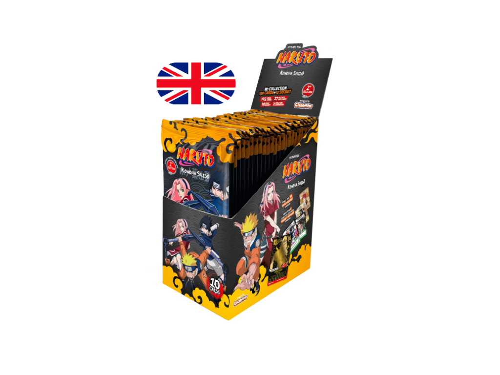Naruto TCG: Booster Box - First set - Second Edition - Konoha Shido