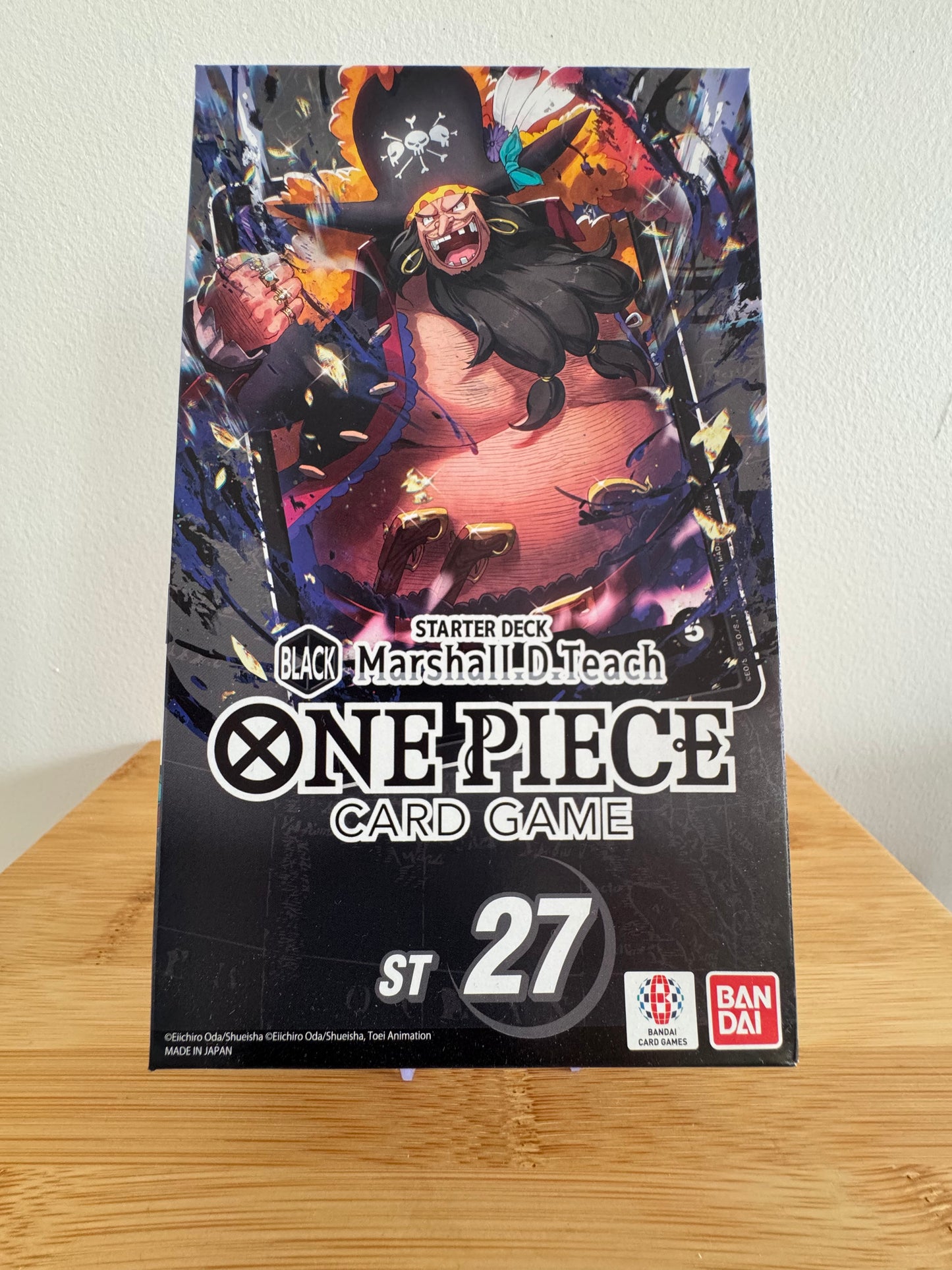One Piece Card Game - Starter Deck ST27 - Black Marshal D. Teach