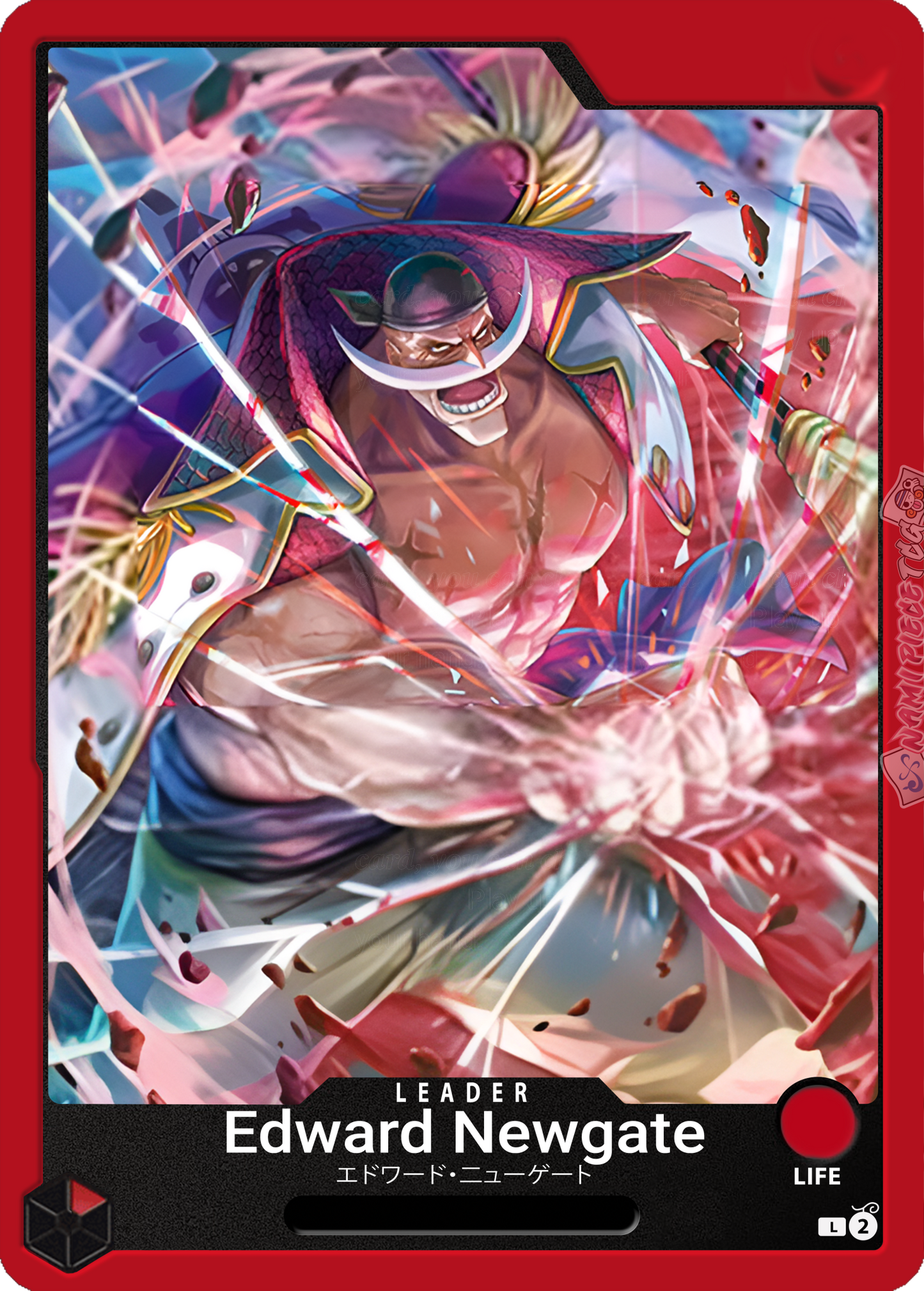 One Piece - Starter Deck - ST15 - Red Edward.Newgate