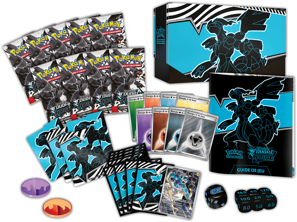 Pokemon Coffret Dresseur d'Elite EV10.5 Foudre Noire