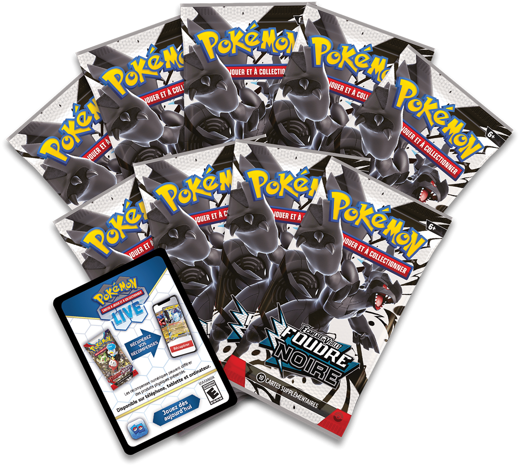 Pokemon Coffret Dresseur d'Elite EV10.5 Foudre Noire