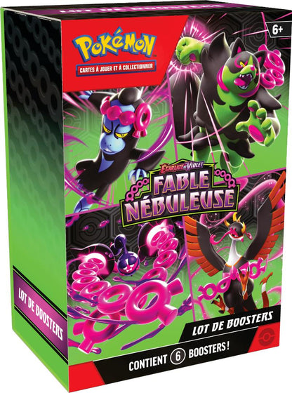 Pokemon - Boosters x6 - EV06.5 Fable Nébuleuse