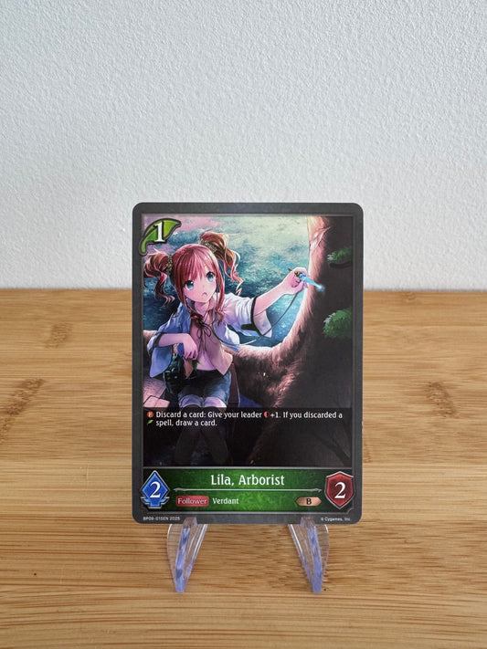 BP09-015EN Lila, Arborist duet of dusk and dawn anglais