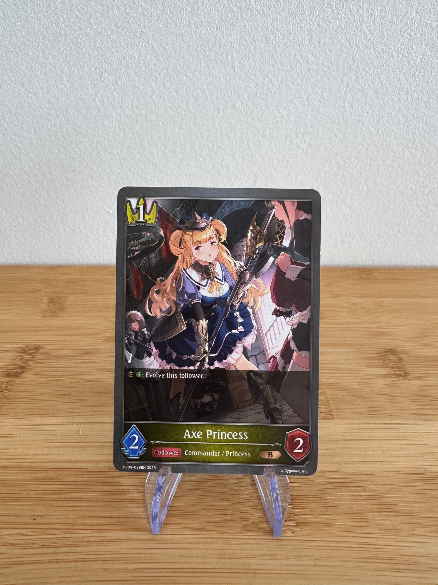 BP09-029EN Axe Princess duet of dusk and dawn anglais