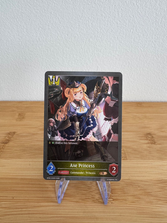 BP09-029EN Axe Princess duet of dusk and dawn anglais