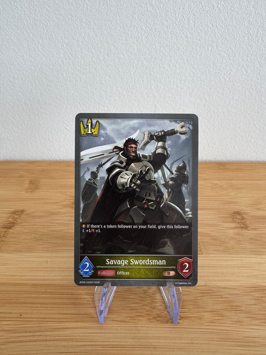 BP09-032EN Savage Swordsman duet of dusk and dawn anglais
