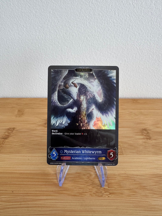 BP09-042EN Mysterian Whitewyrm Evolved duet of dusk and dawn anglais