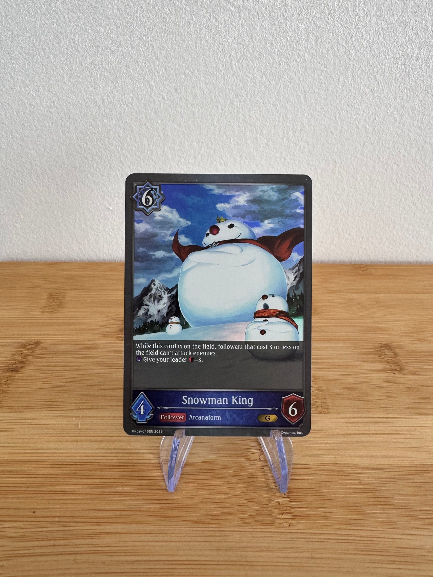 BP09-043EN Snowman King Duet of dusk and dawn anglais