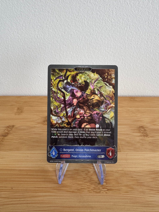 BP09-049EN Bergent, Onion Patchmaster Evolved duet of dusk and dawn anglais