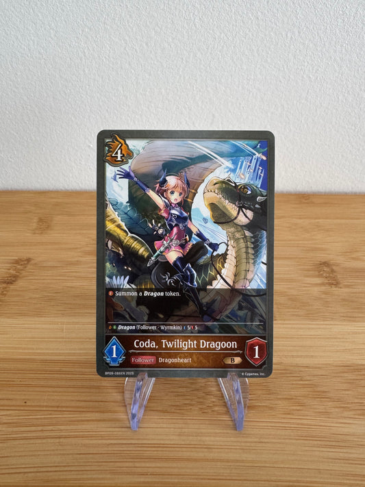 BP09-086EN Coda, twilight Dragoon duet of dusk and dawn anglais