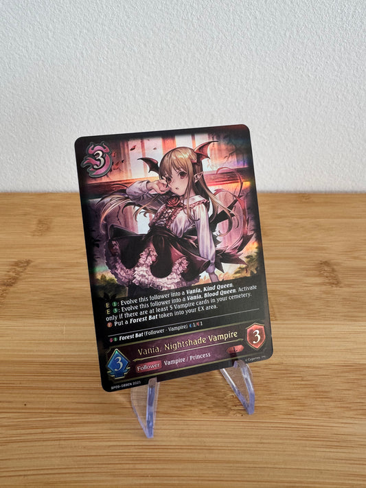BP09-089EN Vania, Nightshade Vampire duet of dusk and dawn anglais