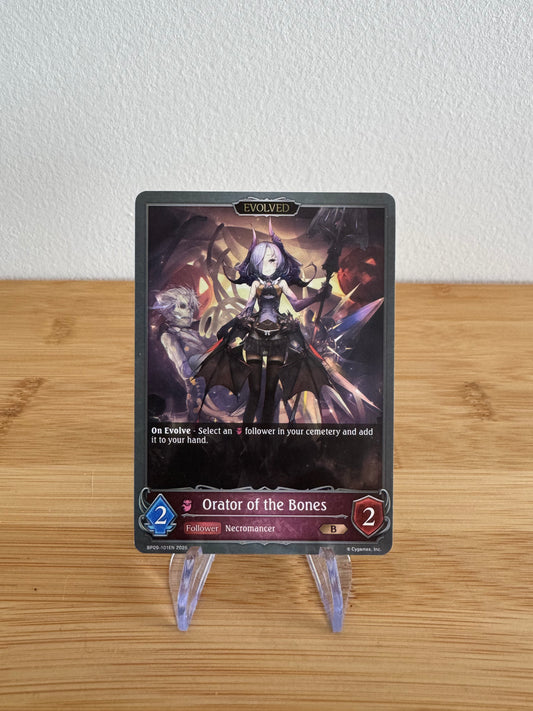 BP09-101EN Orator of the bones evolved duet of dusk and dawn anglais