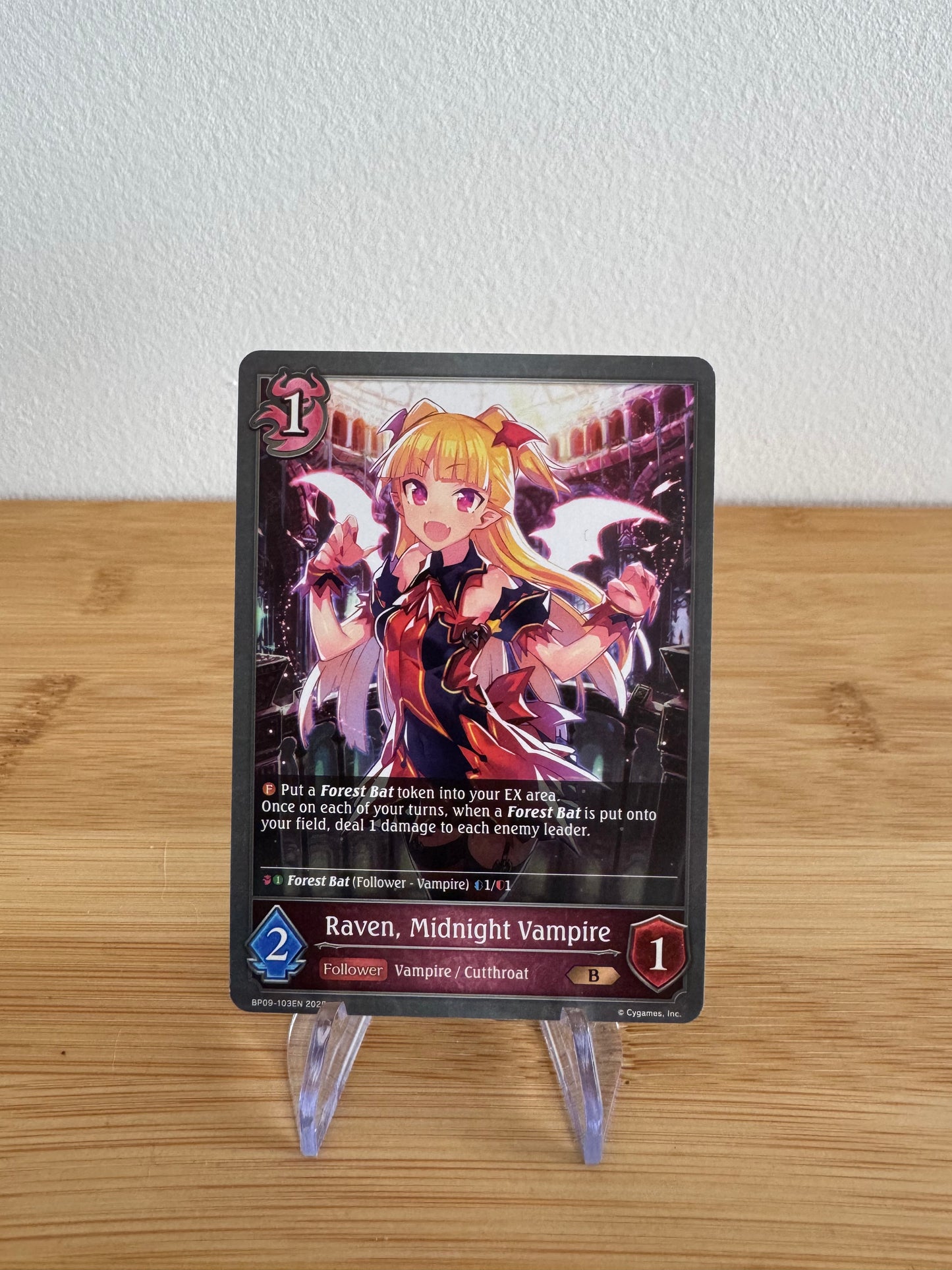 BP09-103EN Raven, Midnight vampire duet of dusk and dawn anglais