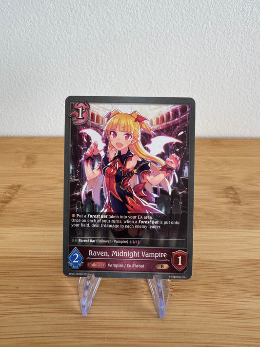 BP09-103EN Raven, Midnight vampire duet of dusk and dawn anglais