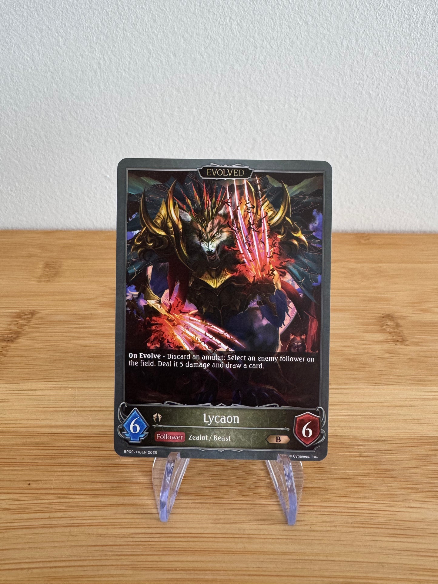 BP09-118EN Lycaon Evolved duet of dusk and dawn anglais