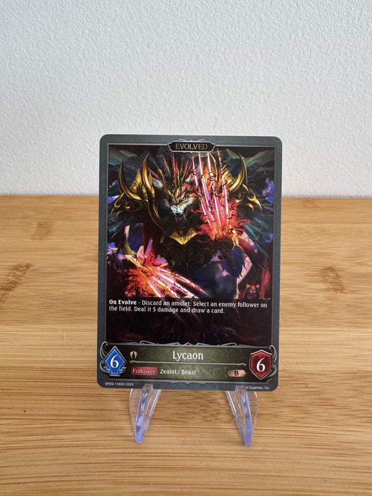 BP09-118EN Lycaon Evolved duet of dusk and dawn anglais