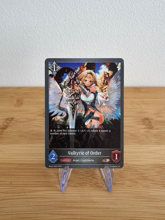 BP09-136 Valkyrie of order duet of dusk and dawn anglais