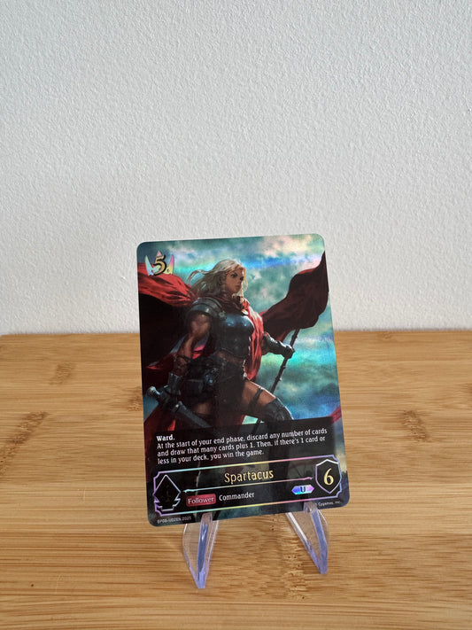 BP09-U02EN Spartacus bp09 duet of dawn and dusk foil anglais