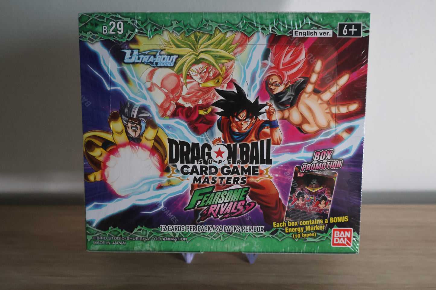 Dragon Ball Card Game Masters Boite de 24 boosters B29 English