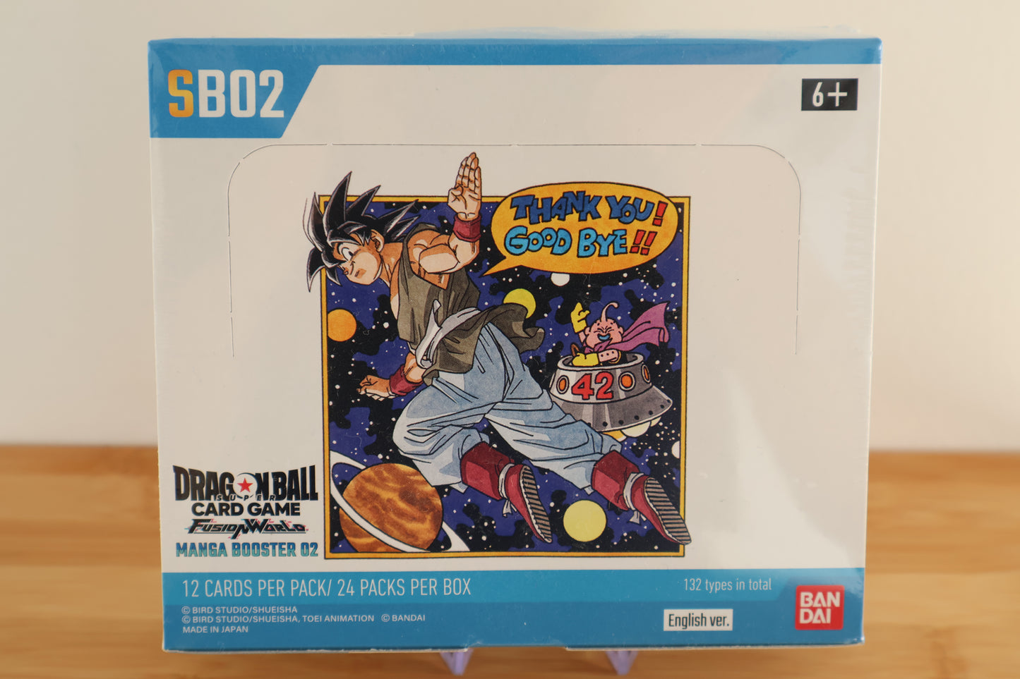 Dragon Ball Super Card Game Fusion World Boite de 24 Boosters SB02 Manga Booster 02