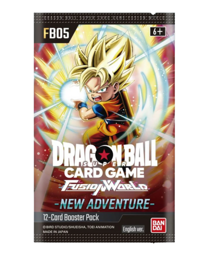 Dragon Ball Super Card Game Fusion World Display FB05 New Adventure