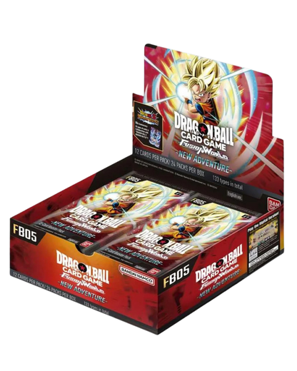 Dragon Ball Super Card Game Fusion World Display FB05 New Adventure