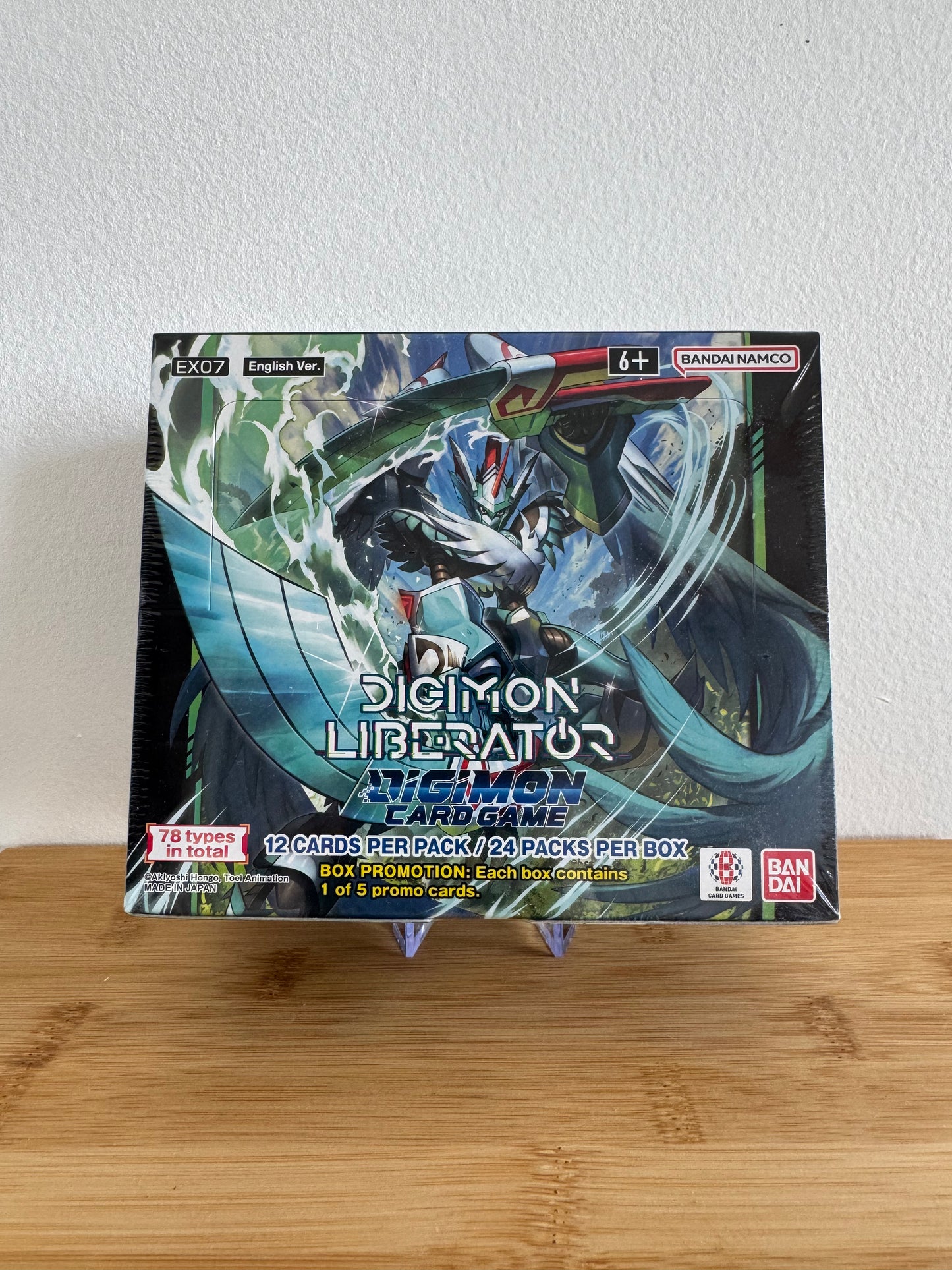 Digimon Card Game Boite de 24 Boosters EX07 Liberator