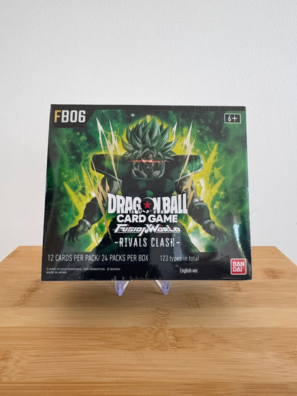Dragon Ball Super Card Game Fusion World Boite de 24 Boosters FB06 Rival Clash