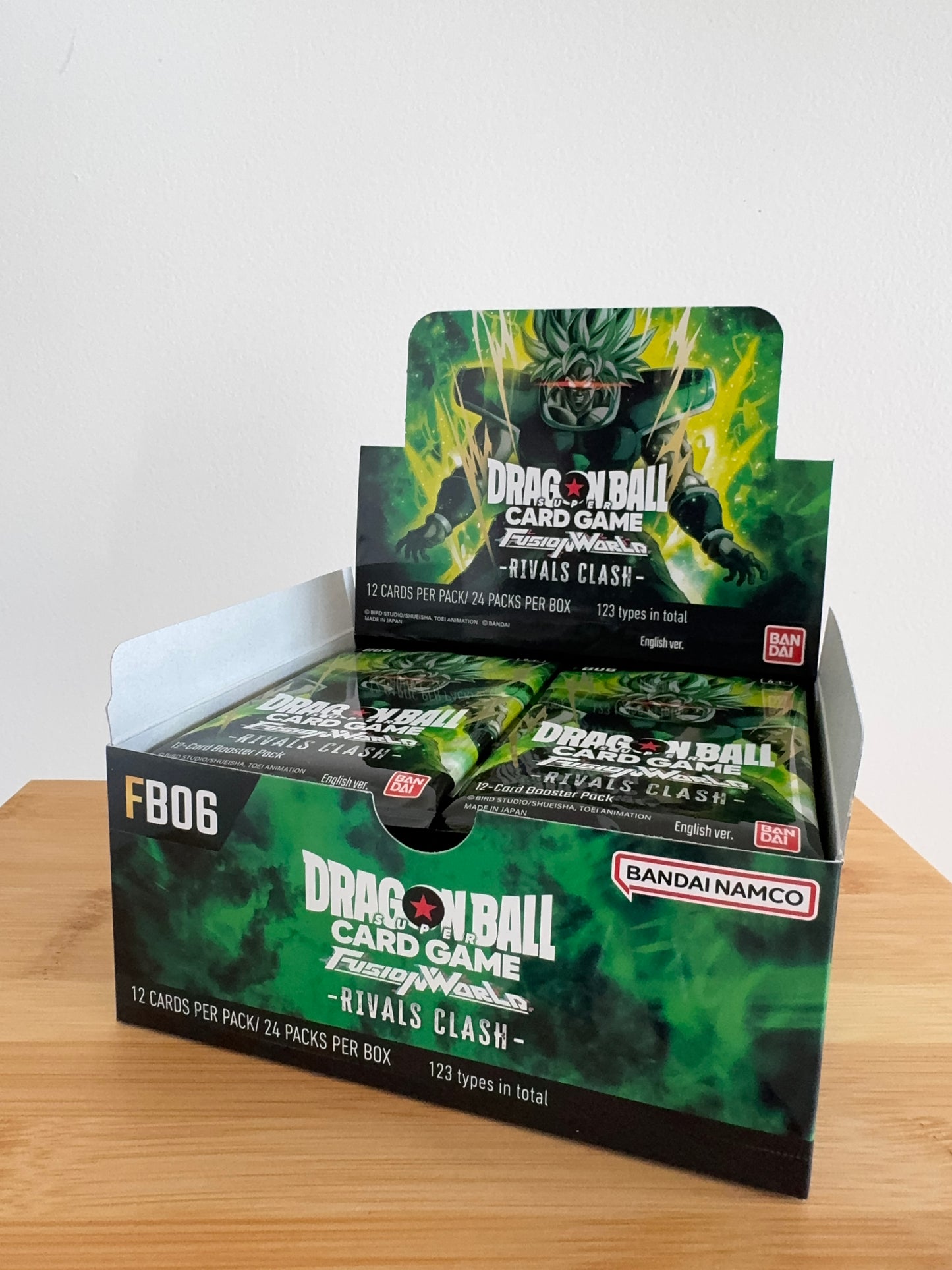 Dragon Ball Super Card Game Fusion World Boite de 24 Boosters FB06 Rival Clash