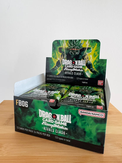Dragon Ball Super Card Game Fusion World Boite de 24 Boosters FB06 Rival Clash