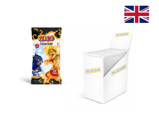 Naruto TCG: Booster box - First edition - SHINOBI SHIREN - ENGLISH
