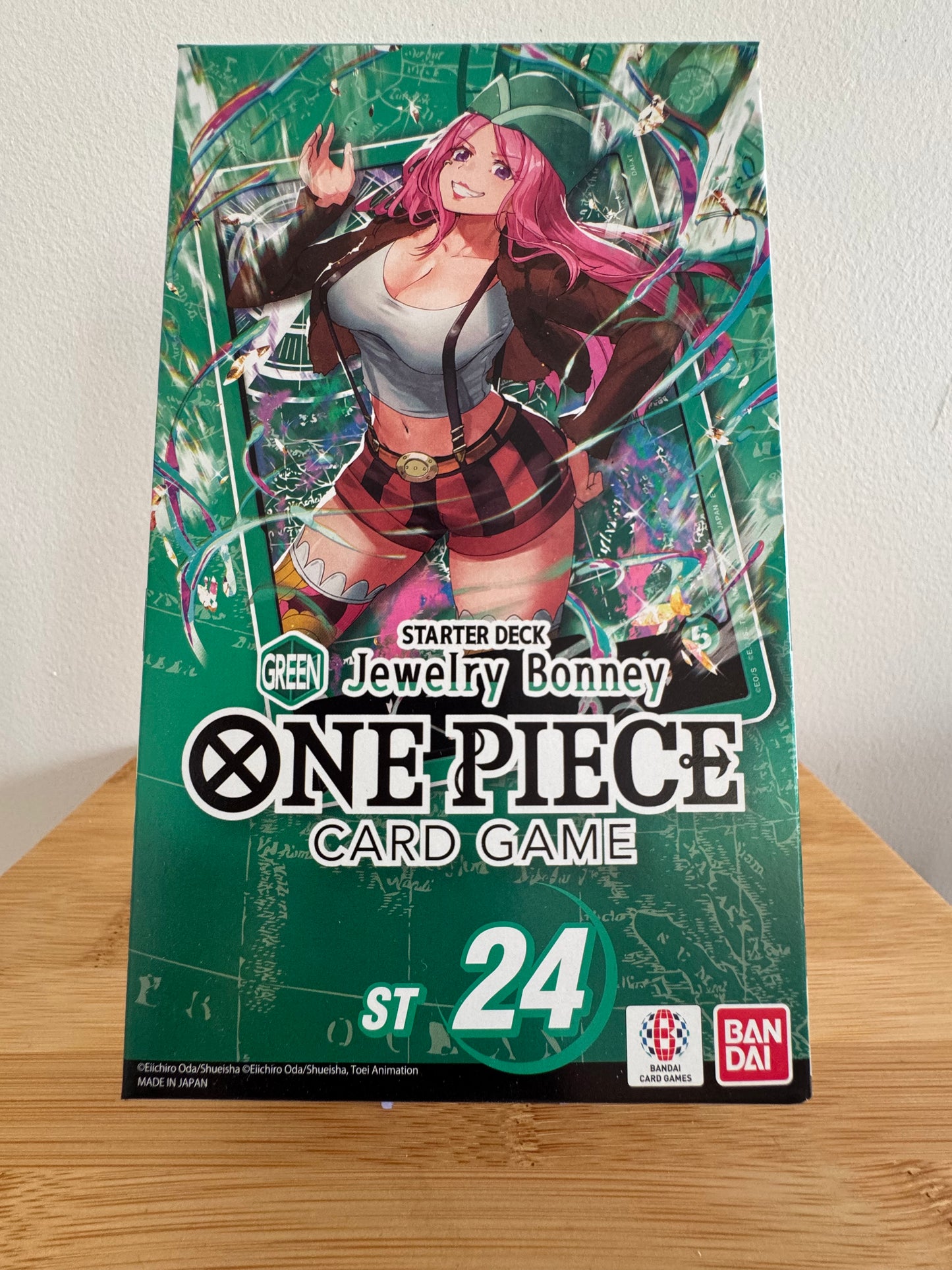 One Piece Card Game - Starter Deck ST24 - Green Jewelry Bonney