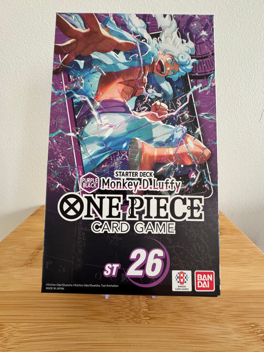 One Piece Card Game - Starter Deck ST26 - Purple Monkey D. Luffy