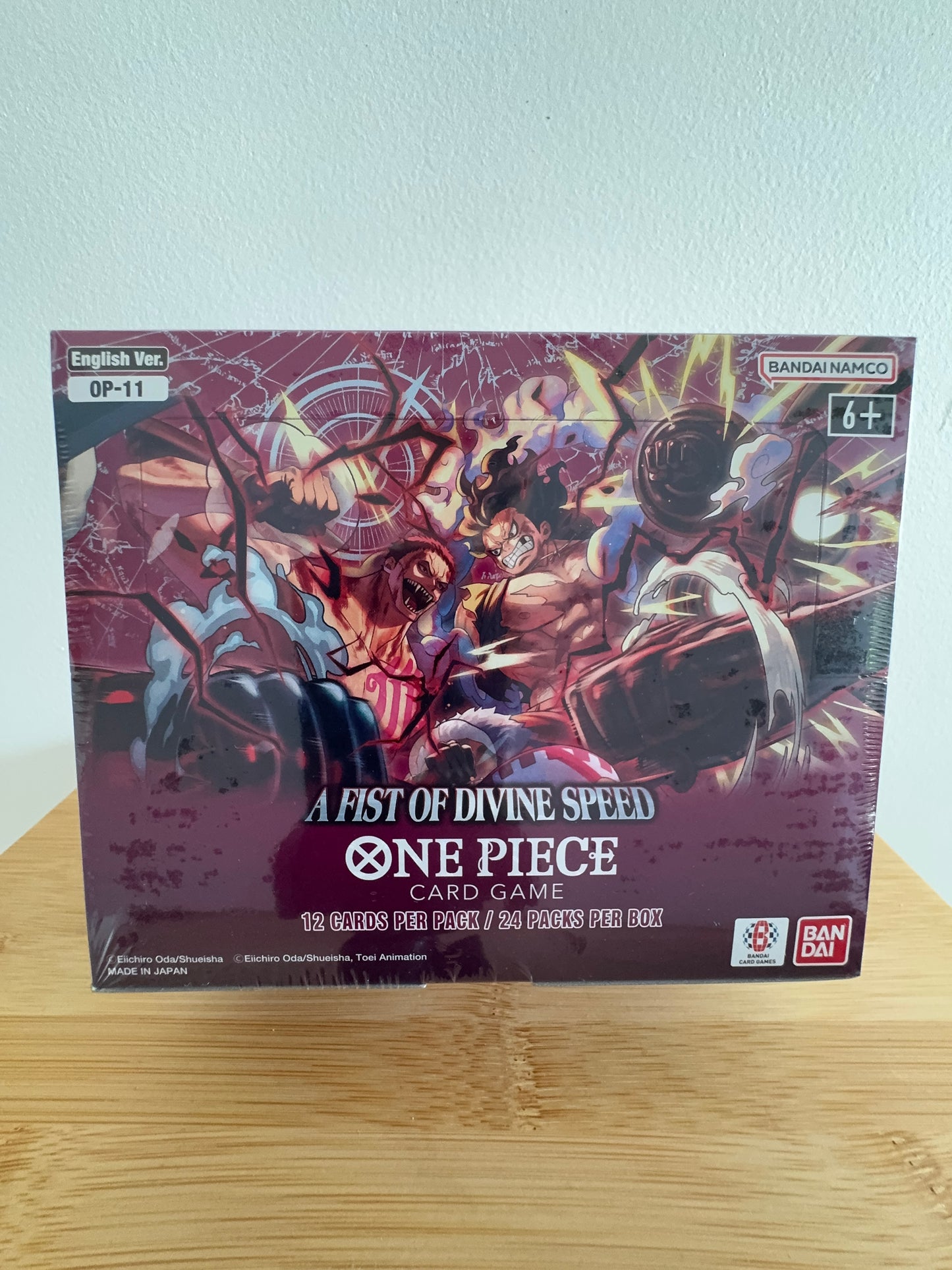 One Piece Card Game Boite de 24 Boosters OP11 Fist Of Divine Speed