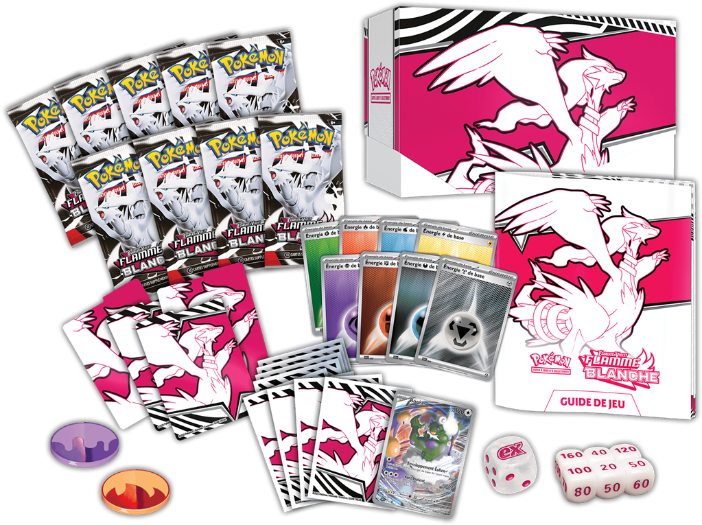 Pokemon Coffret Dresseur d'Elite EV10.5 Flamme Blanche
