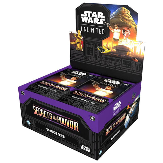 Star Wars Unlimited Boite de 24 Boosters Set 06 Secrets du Pouvoir