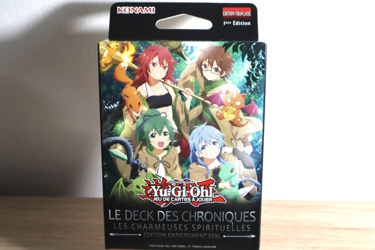 Yu-Gi-Oh! Le deck des chroniques les charmeuses spirituelles Edition entièrement foil