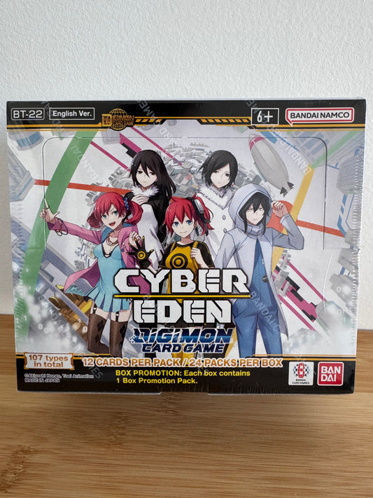 Digimon Card Game Boite de 24 Boosters BT22 Cyber Eden