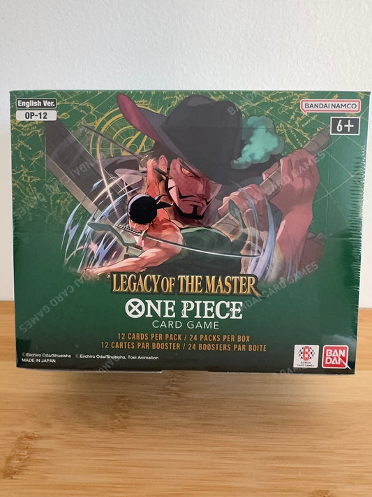 One Piece Card Game - Boite de 24 boosters - OP12 Legacy of the Master